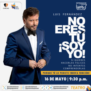 NO ERES TÚ, SOY YO.